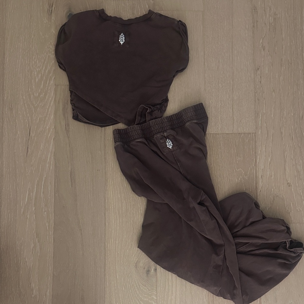 FP Movement by Free People Chocolate Lounge Set